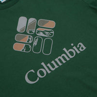 Columbia CSC Seasonal Graphic T-Shirt - Rain Forest / Heavenly Stacked Gem thumbnail