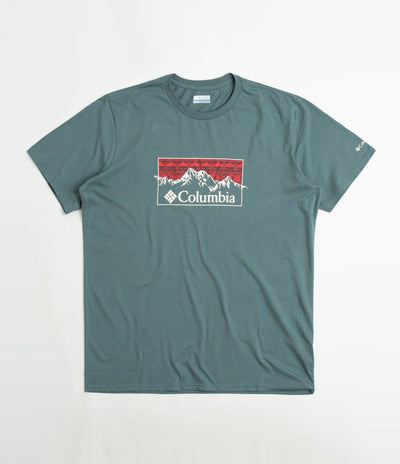 Columbia CSC Seasonal Logo T-Shirt in Metal and Checkered Range Graphic