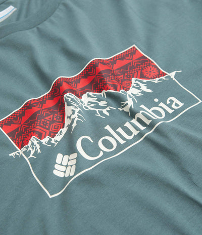 Columbia CSC Seasonal Logo T-Shirt in Metal and Checkered Range Graphic