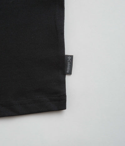 Columbia Explorers Canyon Back T-Shirt in Black and Bearly Tribe
