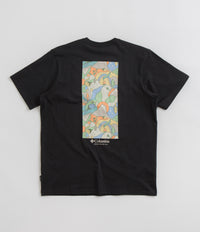Columbia Explorers Canyon Back T-Shirt in Black and Epicamp Graphic