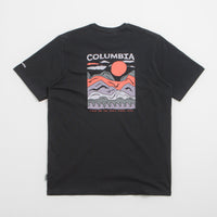 Columbia Explorers Canyon Back T-Shirt - Black / Peaks and Waves thumbnail