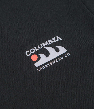 Columbia Explorers Canyon Back T-Shirt - Black / Peaks and Waves