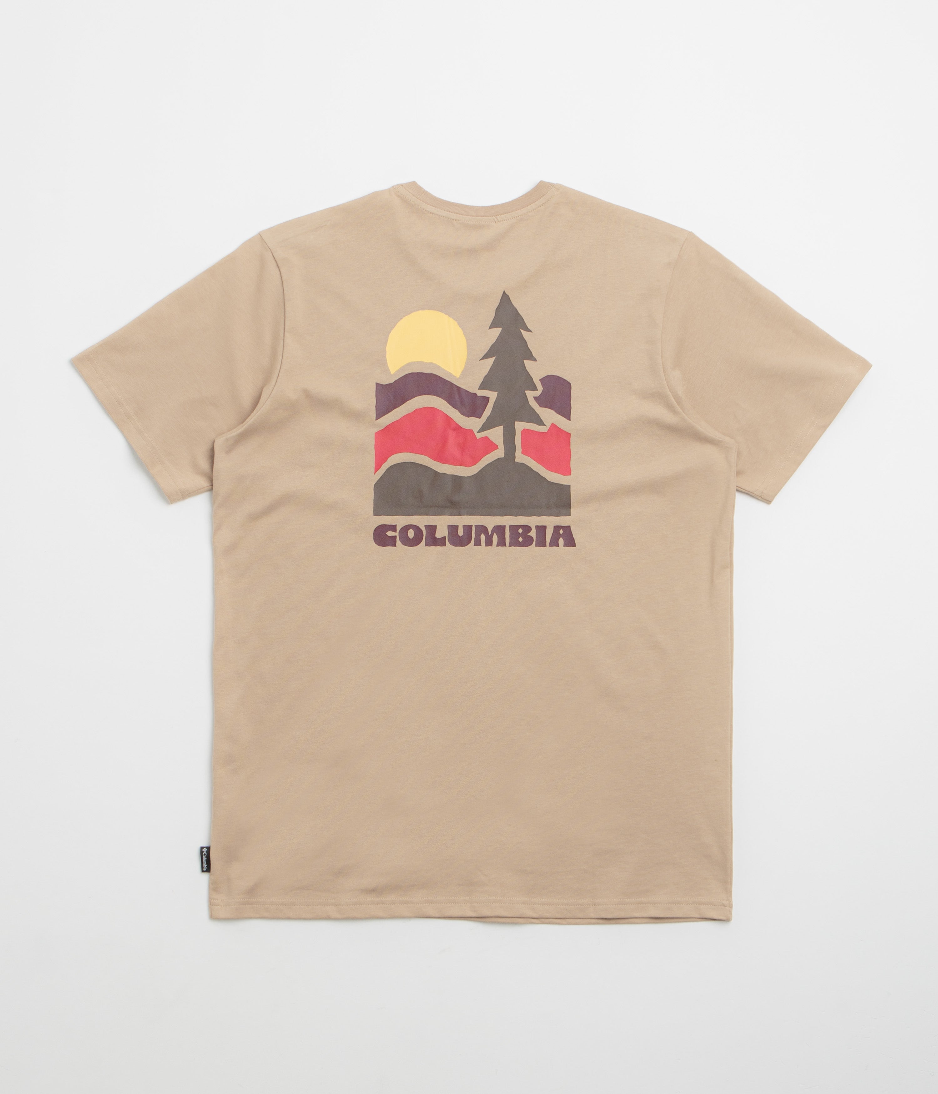 Columbia Explorers Canyon Back T-Shirt in Canoe and Get Hiked