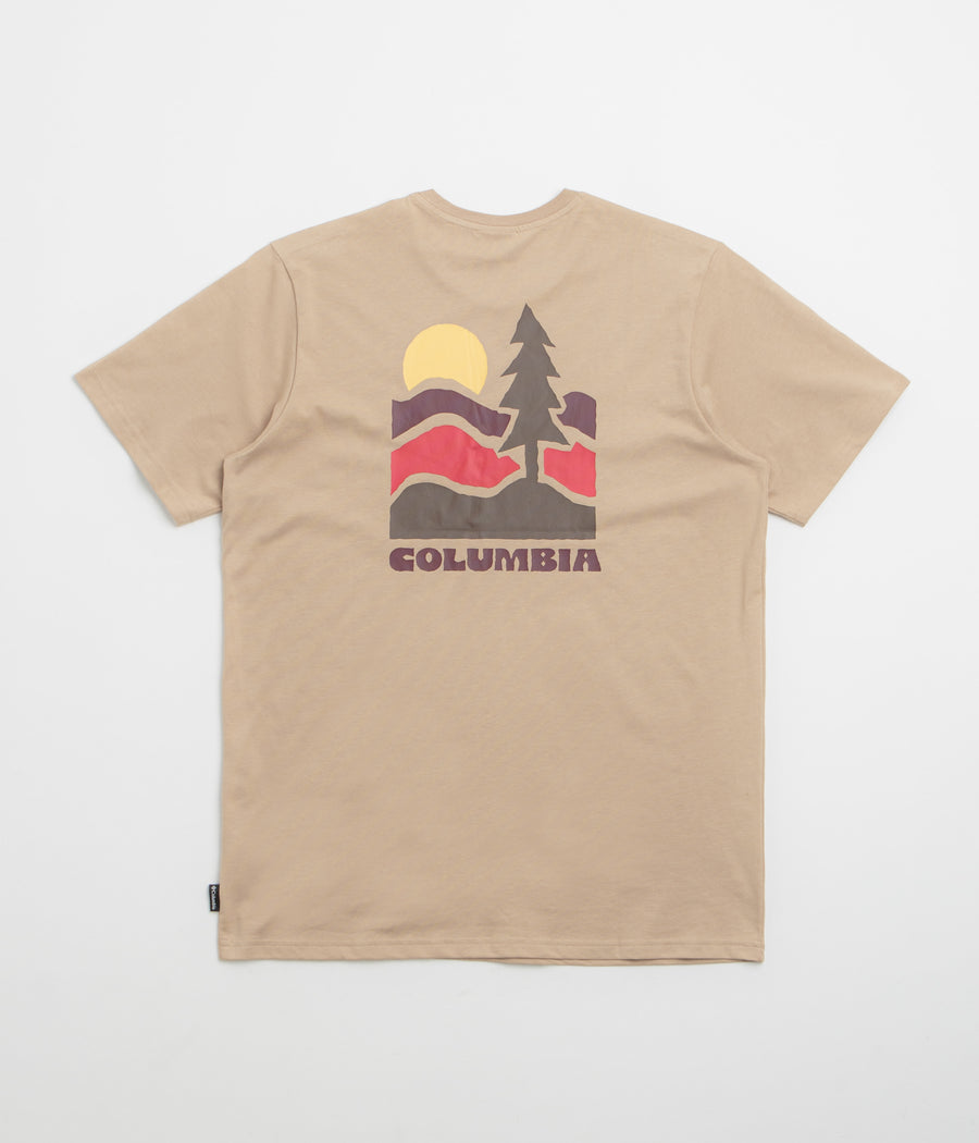 Columbia Explorers Canyon Back T-Shirt in Canoe and Get Hiked