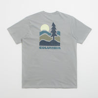 Columbia Explorers Canyon Back T-Shirt - Columbia Grey / Get Hiked thumbnail