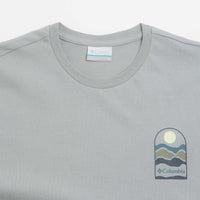 Columbia Explorers Canyon Back T-Shirt - Columbia Grey / Get Hiked thumbnail
