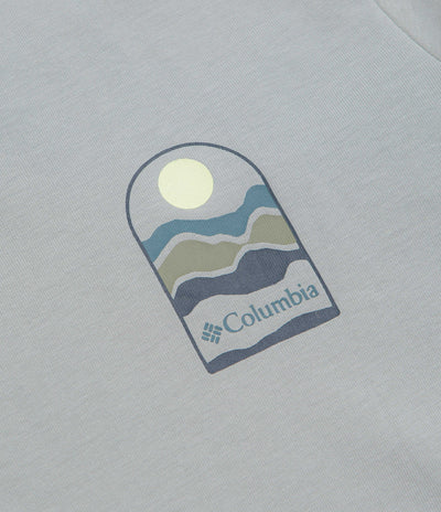 Columbia Explorers Canyon Back T-Shirt - Columbia Grey / Get Hiked