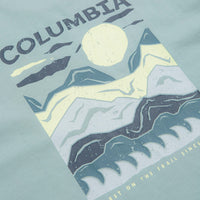 Columbia Explorers Canyon Back T-Shirt - Crushed Blue / Peaks and Waves thumbnail