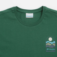 Columbia Explorers Canyon Back T-Shirt - Rain Forest / Get Hiked thumbnail