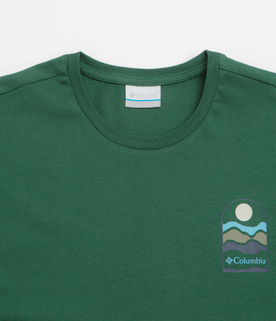 Columbia Explorers Canyon Back T-Shirt - Rain Forest / Get Hiked