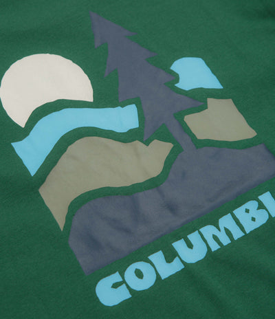 Columbia Explorers Canyon Back T-Shirt - Rain Forest / Get Hiked