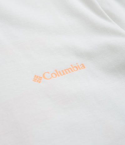 Columbia Explorers Canyon Back T-Shirt in White and Bearly Tribe