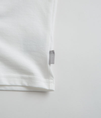 Columbia Explorers Canyon Back T-Shirt in White and Bearly Tribe