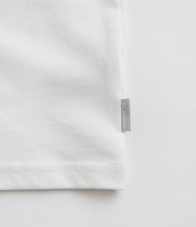 Columbia Explorers Canyon Back T-Shirt in White and Epicamp Graphic