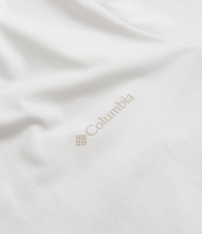 Columbia Explorers Canyon Back T-Shirt in White and Epicamp Graphic
