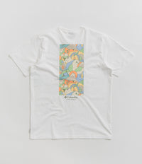 Columbia Explorers Canyon Back T-Shirt in White and Epicamp Graphic