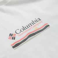 Columbia Explorers Canyon Back T-Shirt in White and Heritage Hills thumbnail