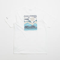 Columbia Explorers Canyon Back T-Shirt - White / Peaks and Waves thumbnail