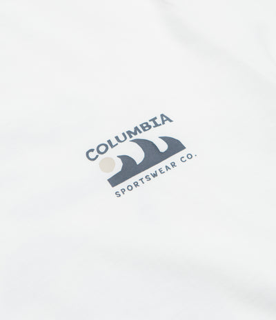 Columbia Explorers Canyon Back T-Shirt - White / Peaks and Waves
