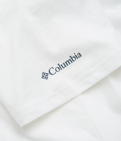 Columbia Explorers Canyon Back T-Shirt - White / Peaks and Waves