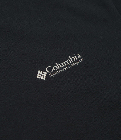 Columbia Explorers Canyon Long Sleeve T-Shirt - Black / Branded Blanket
