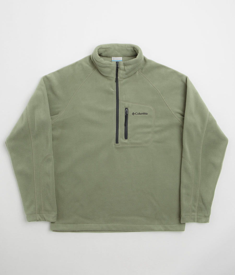 Columbia Fast Trek III Half Zip Fleece - Stone Green / Shark