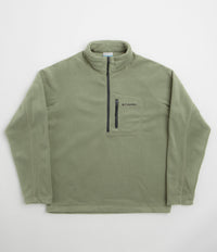 Columbia Fast Trek III Half Zip Fleece in Stone Green and Shark