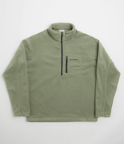 Columbia Fast Trek III Half Zip Fleece - Stone Green / Shark