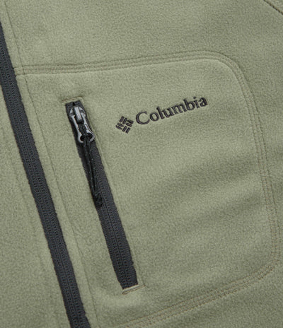 Columbia Fast Trek III Half Zip Fleece - Stone Green / Shark