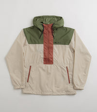 Columbia Flash Challenger Anorak in Dark Stone and Canteen / Auburn