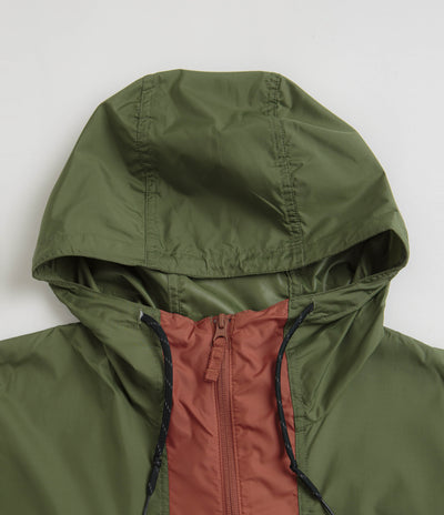 Columbia Flash Challenger Anorak in Dark Stone and Canteen / Auburn