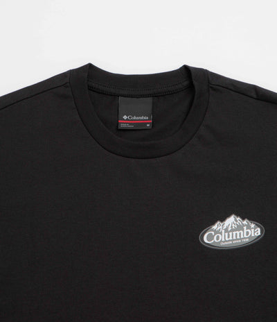 Columbia Heavyweight T-Shirt - Black / Snowy Peaks