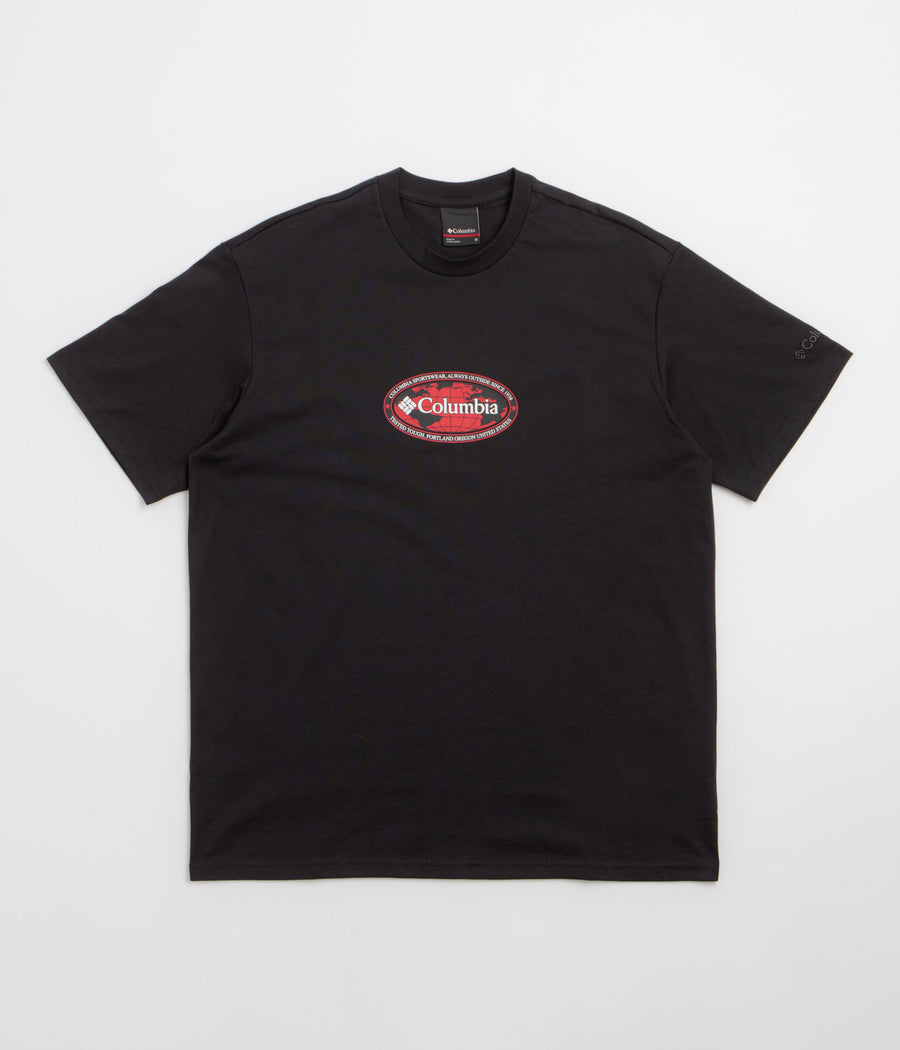 Columbia Street Tech Heavyweight T-Shirt - Black / Worldwide