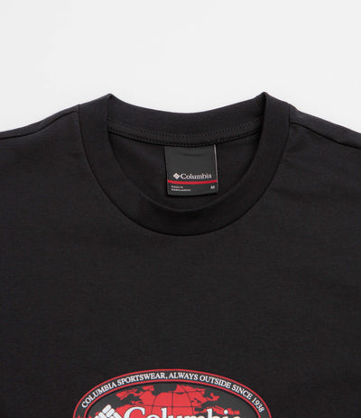 Columbia Heavyweight T-Shirt - Black / Worldwide