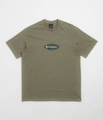 Columbia Heavyweight T-Shirt - Stone Green / Worldwide