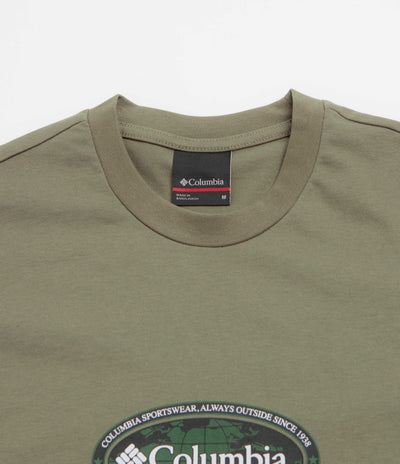 Columbia Heavyweight T-Shirt - Stone Green / Worldwide