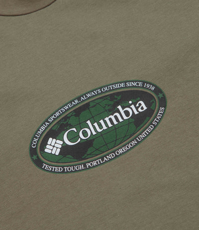 Columbia Heavyweight T-Shirt - Stone Green / Worldwide