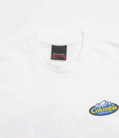 Columbia Heavyweight T-Shirt - White / Snowy Peaks
