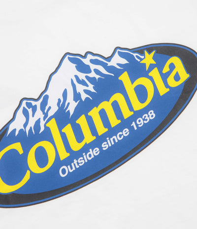 Columbia Heavyweight T-Shirt - White / Snowy Peaks