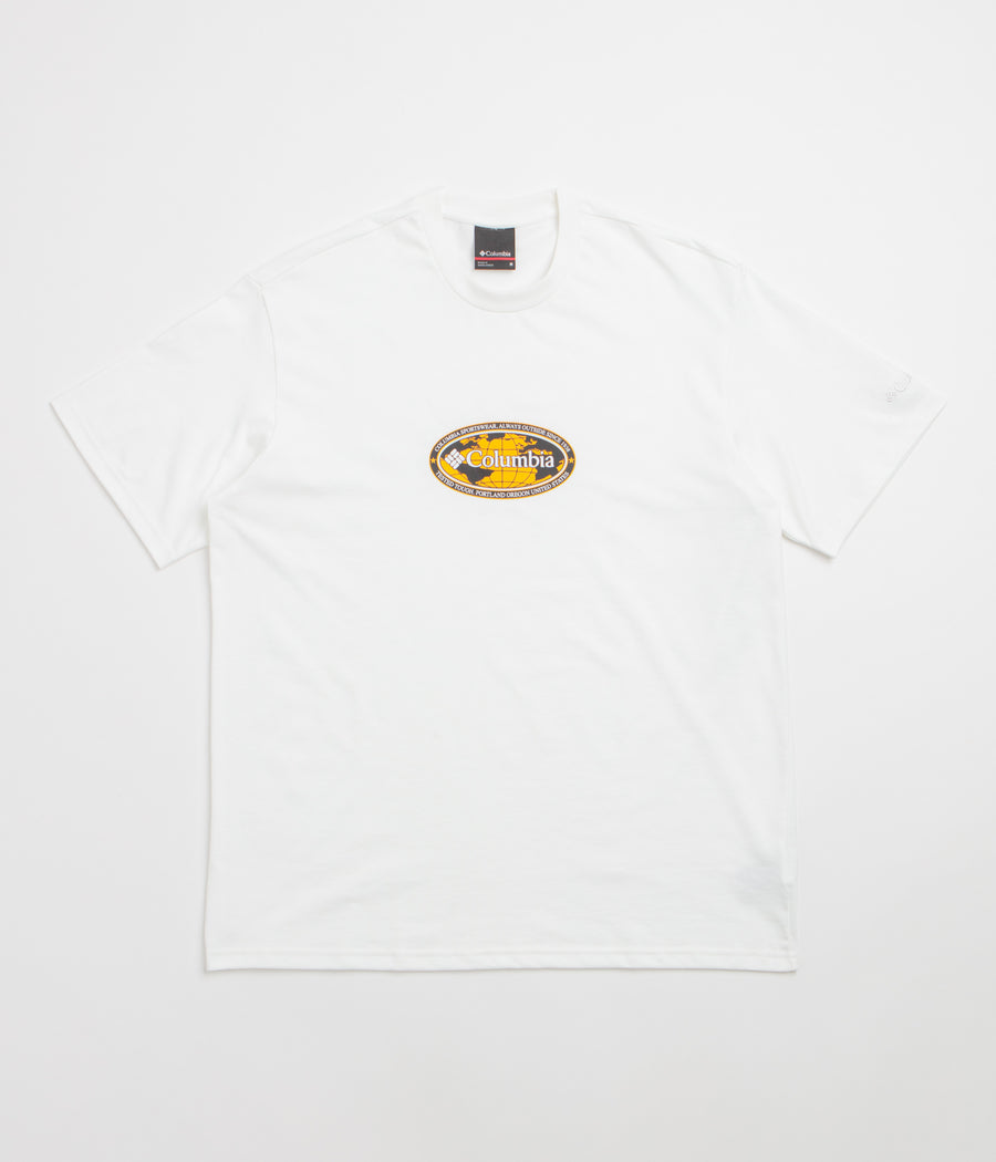 Columbia Heavyweight T-Shirt - White / Worldwide