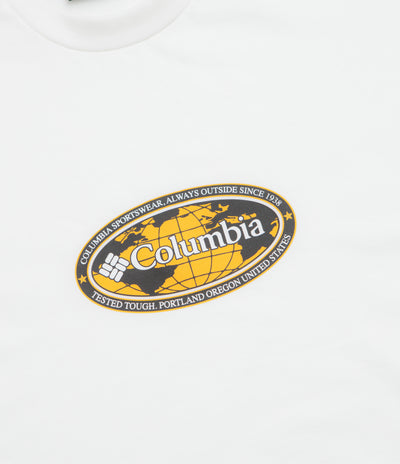 Columbia Heavyweight T-Shirt - White / Worldwide
