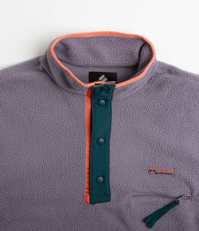 Columbia Helvetia Half Snap Fleece - Granite Purple