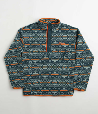 Columbia Helvetia Half Snap Fleece - Night Wave Checkered Peaks Multi