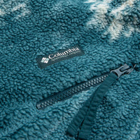 Columbia Helvetia Half Snap Fleece - Night Wave Solar Ski Print thumbnail