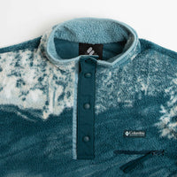 Columbia Helvetia Half Snap Fleece - Night Wave Solar Ski Print thumbnail