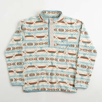 Columbia Helvetia Half Snap Fleece - Stone Blue Checkered Peaks Multi thumbnail