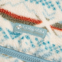Columbia Helvetia Half Snap Fleece - Stone Blue Checkered Peaks Multi thumbnail