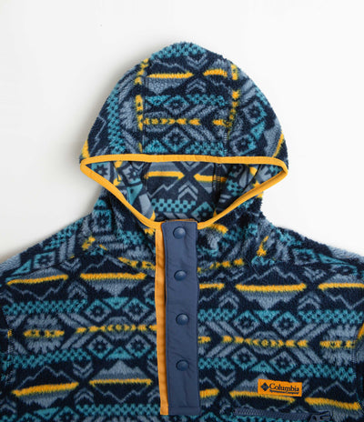 Columbia Helvetia Hoodie - Collegiate Navy Checkered Peaks Multi