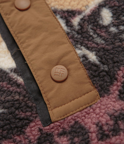 Columbia Helvetia II Printed Half Snap Fleece - Camel Brown / Sisters